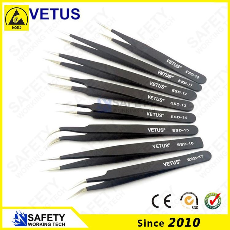 esd stainless tweezers